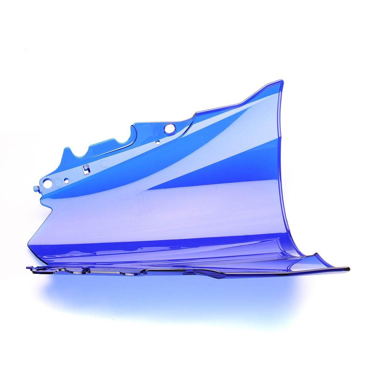 ABS Windshield WindScreen Double Bubble For Yamaha YZF-R25 2014-2016 R3 2015-16 (Blue) Transparent Blue