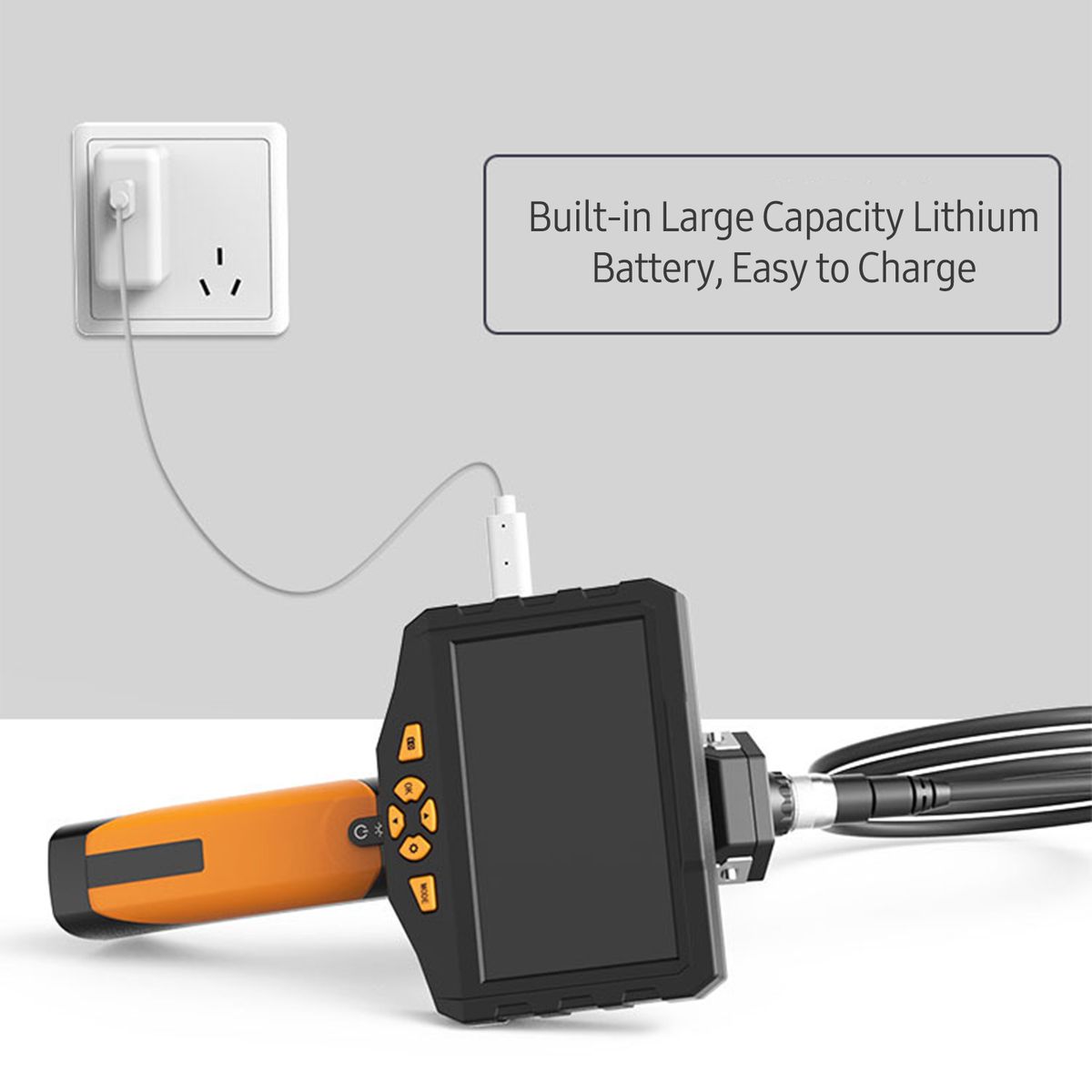 Handheld Industrial Endoscope With Single Lens 4.7-Inch IPS