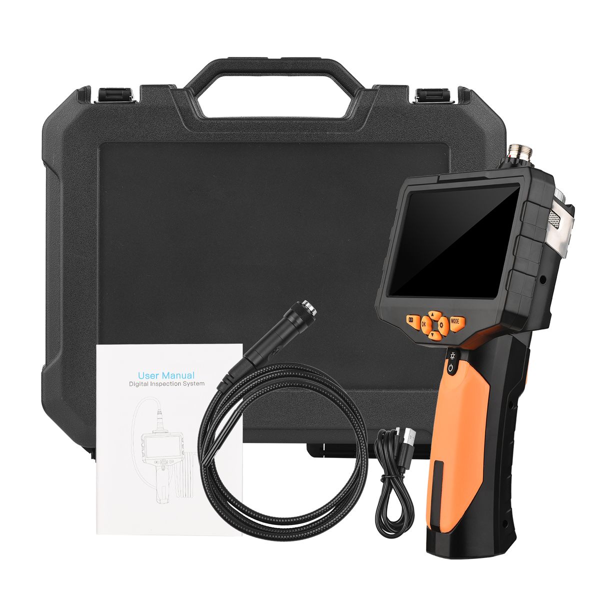 Handheld Industrial Endoscope With Single Lens 4.7-Inch IPS