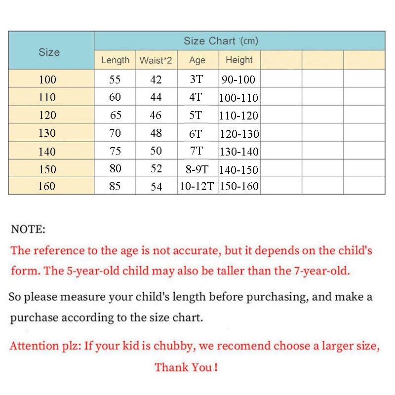 5-12 Years Children Boy And Girls Casual Stripe Sports Pants