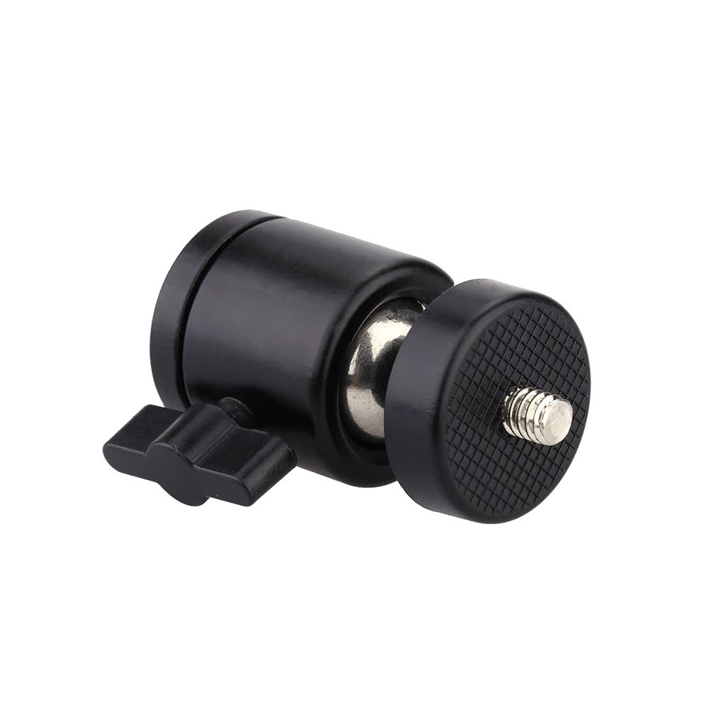 2pcs 360 Degree Rotating Swivel Mini Tripod Ball Head With