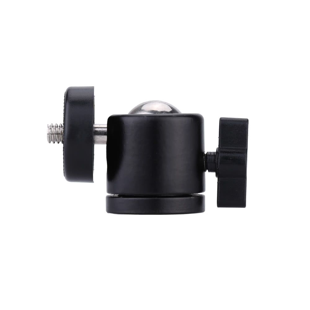 2pcs 360 Degree Rotating Swivel Mini Tripod Ball Head With