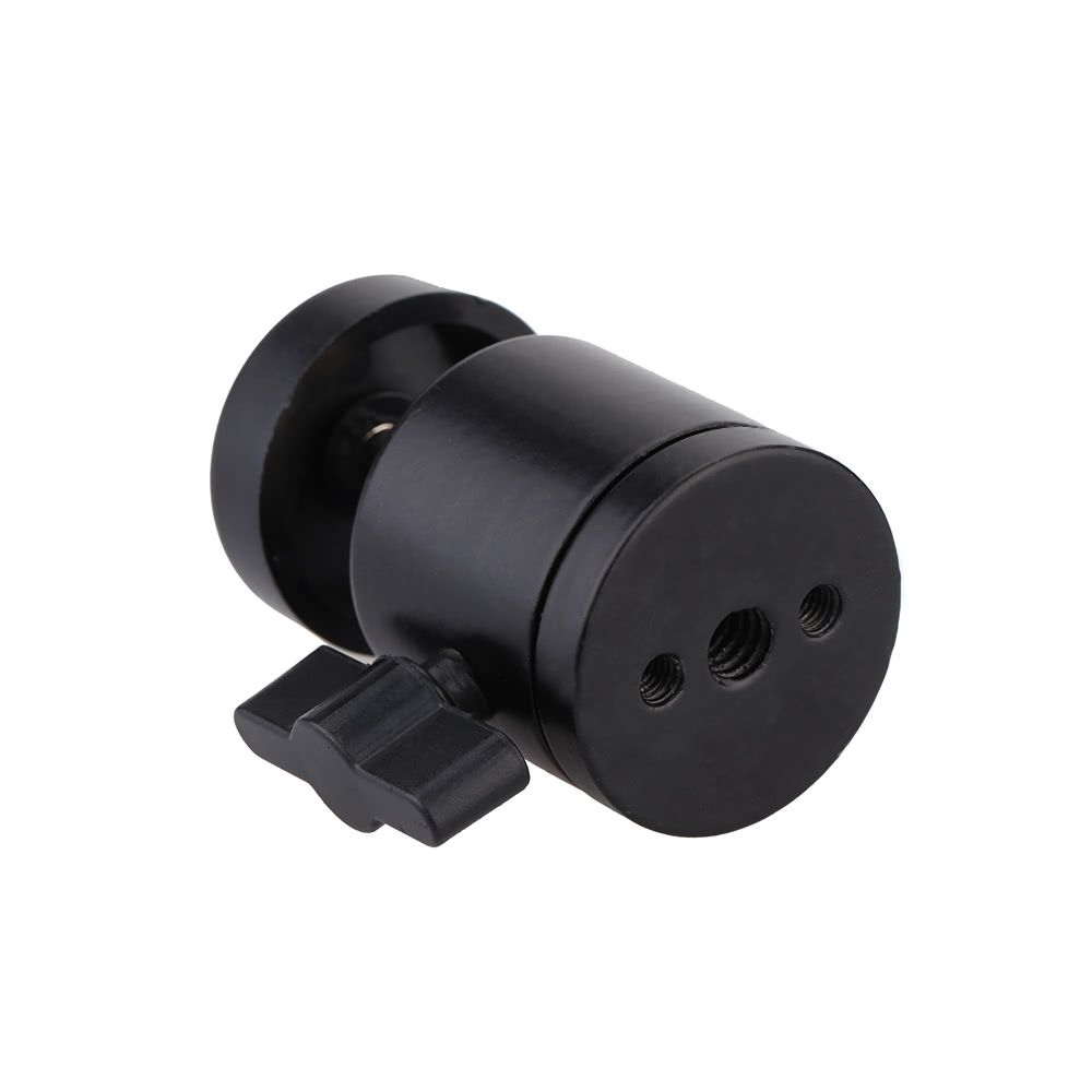2pcs 360 Degree Rotating Swivel Mini Tripod Ball Head With