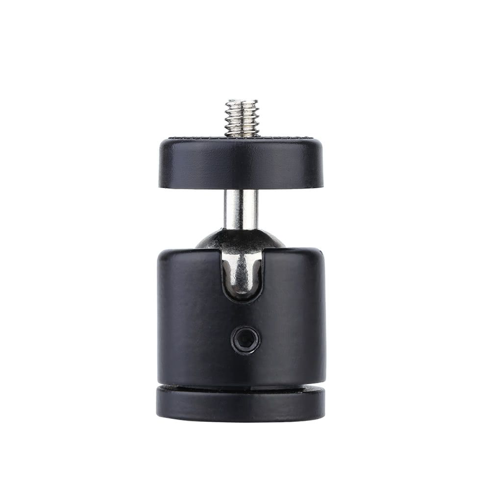 2pcs 360 Degree Rotating Swivel Mini Tripod Ball Head With