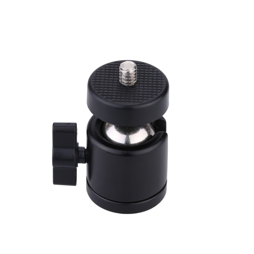 2pcs 360 Degree Rotating Swivel Mini Tripod Ball Head With