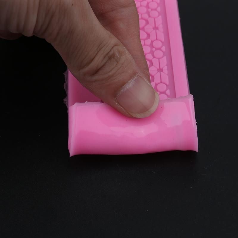 2 PCS DIY Baking Tools Lace Silicone Moulds Fondant Cake Surrounding Decoration Tools Chocolate Mould