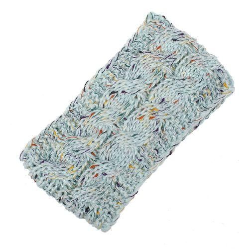 Light Blue Yarn Color Spring Winter Ear Warmer Headband For