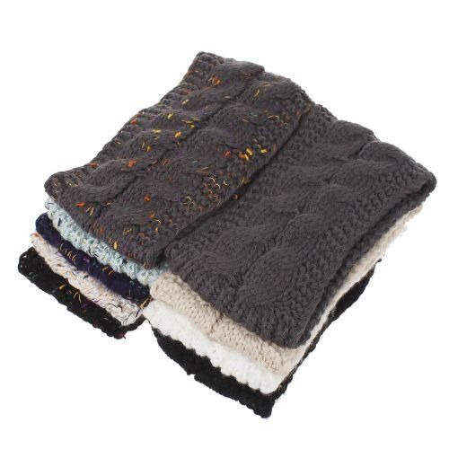 Light Blue Yarn Color Spring Winter Ear Warmer Headband For