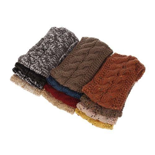 Light Blue Yarn Color Spring Winter Ear Warmer Headband For