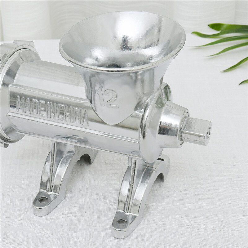 (Multi-function) Heavy Duty Manual Hand-Operated Meat Mincer Grinder Flour Mill Vegetable Chili Noodles Spice Garlic Beef Pasta Sausage Maker For Home Kitchen Restaurant