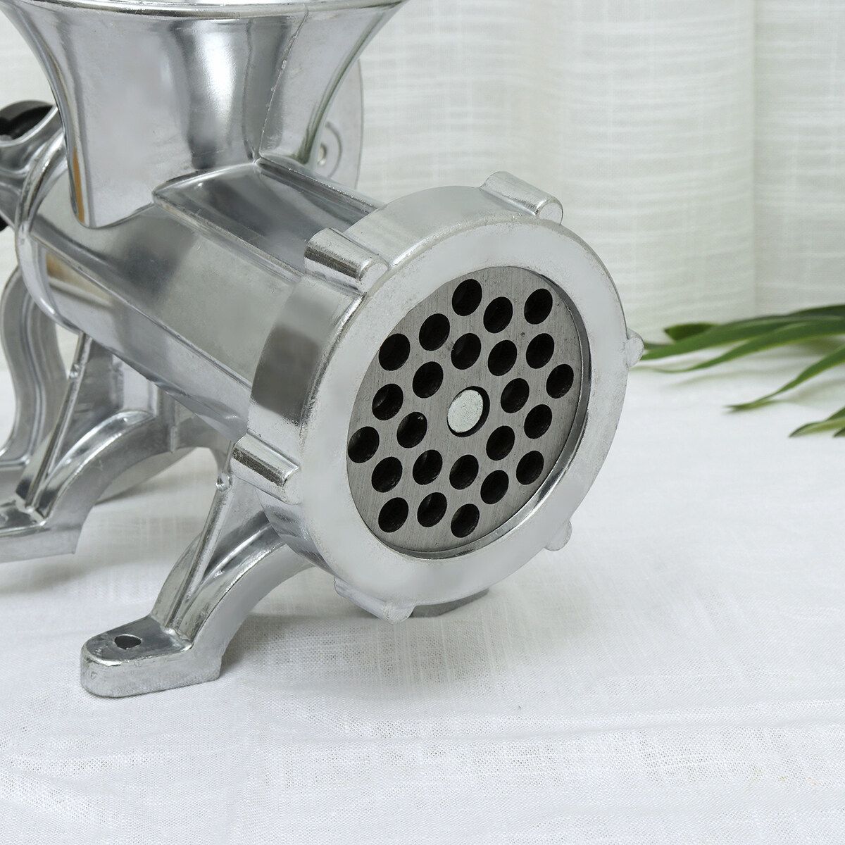 (Multi-function) Heavy Duty Manual Hand-Operated Meat Mincer Grinder Flour Mill Vegetable Chili Noodles Spice Garlic Beef Pasta Sausage Maker For Home Kitchen Restaurant