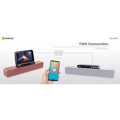 SoundBar NR5017 Bluetooth Subwoofer FM Speaker
