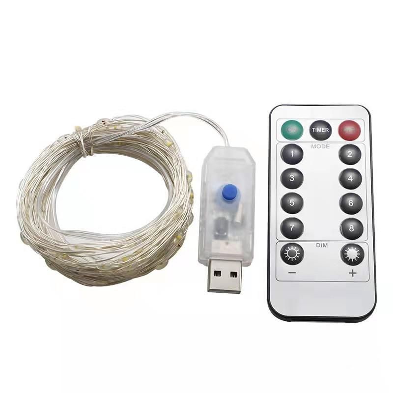 300LED Remote USB 8 Modes LED String Lights Fairy Light For Patio Garden Outdoor Indoor Christmas Tree Wedding Decoration