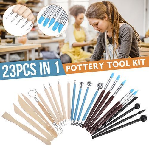 1 Set Ploymer Clay Tools Set(23pcs/set)