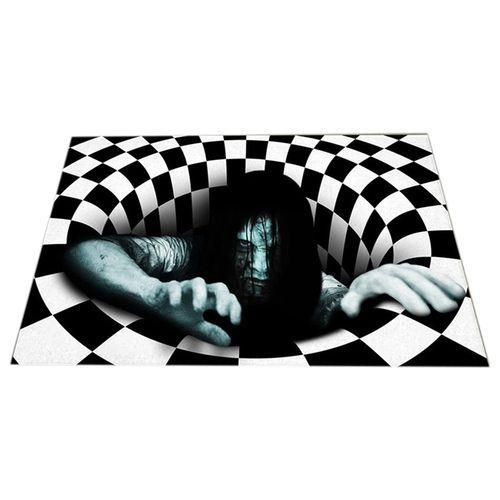 Grimace Stereo Vision Circular Carpet Floor Mat