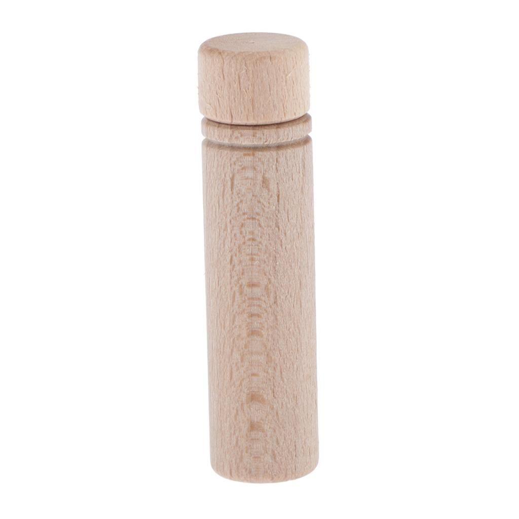 1Pcs Portable Wooden Toothpick Holder Pocket Tooth Pick Dispenser