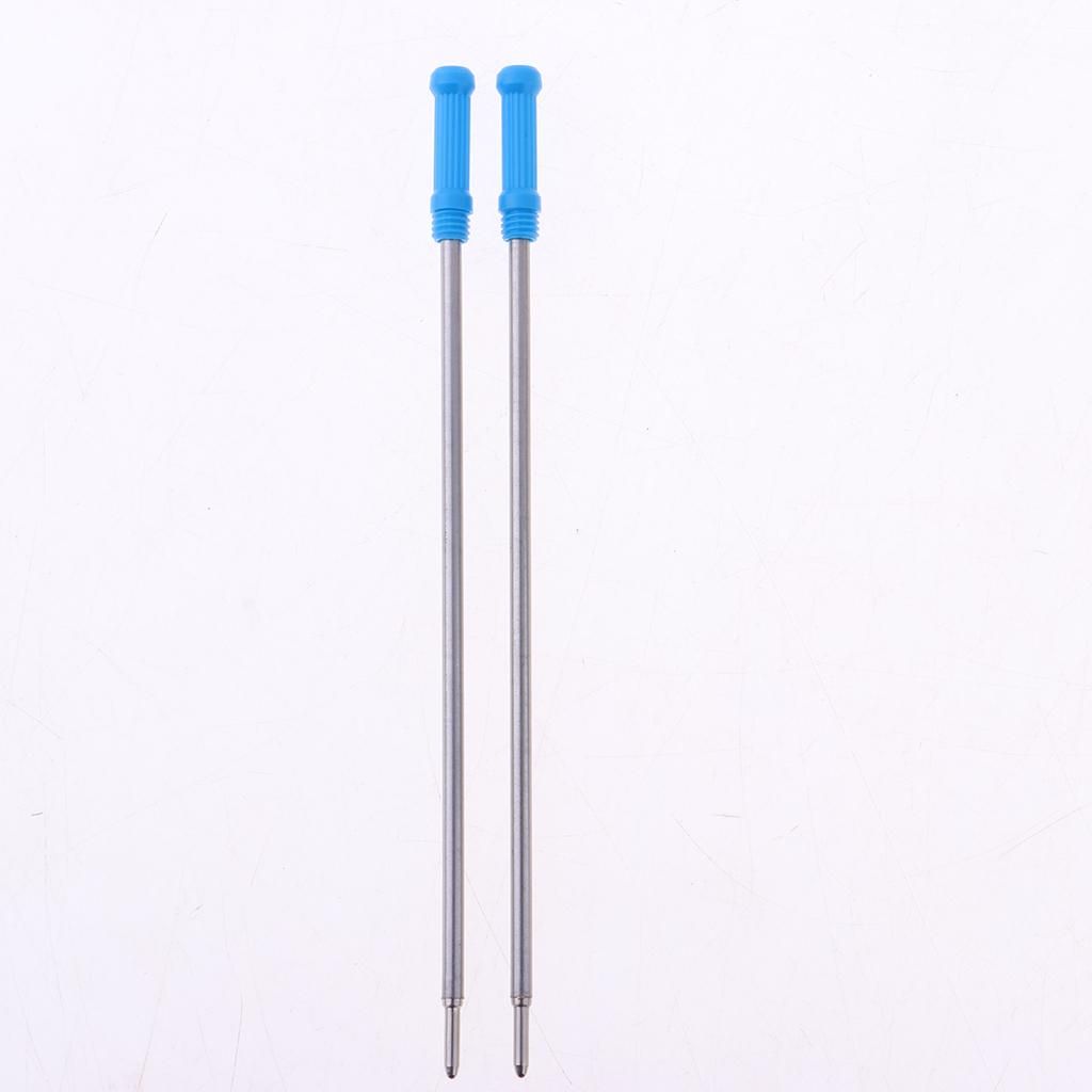 Lot/50pcs Metal Rollerball  Pen Refill International Standard Ink Blue