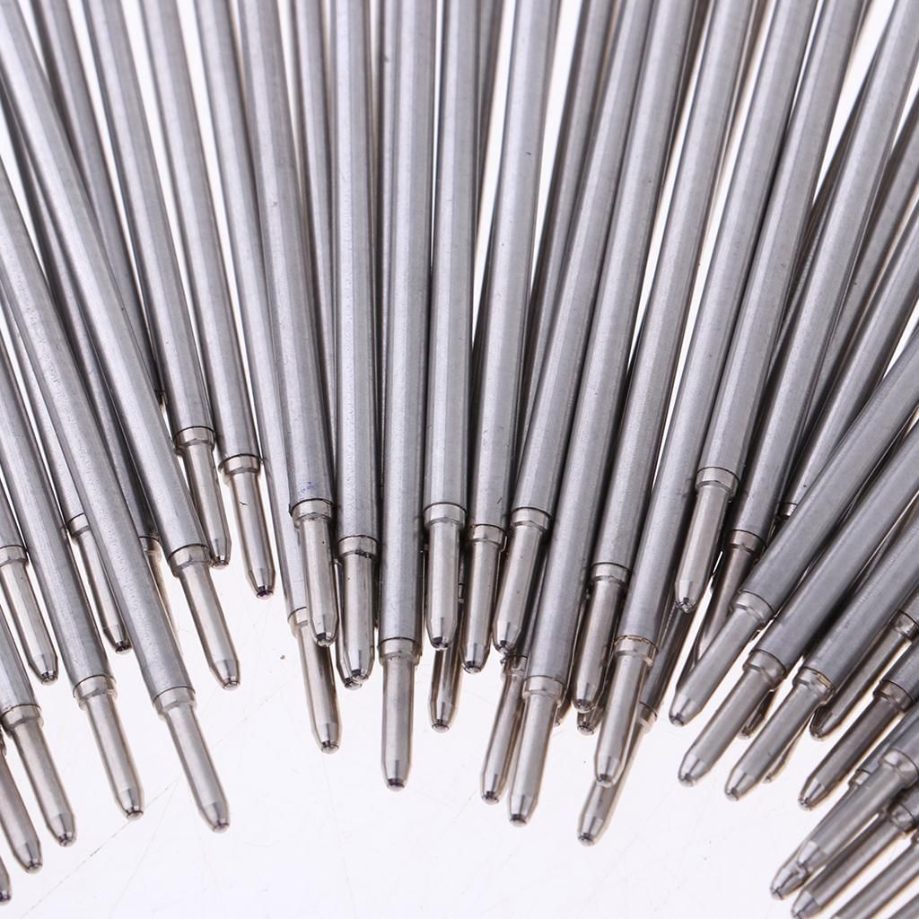 Lot/50pcs Metal Rollerball  Pen Refill International Standard Ink Blue
