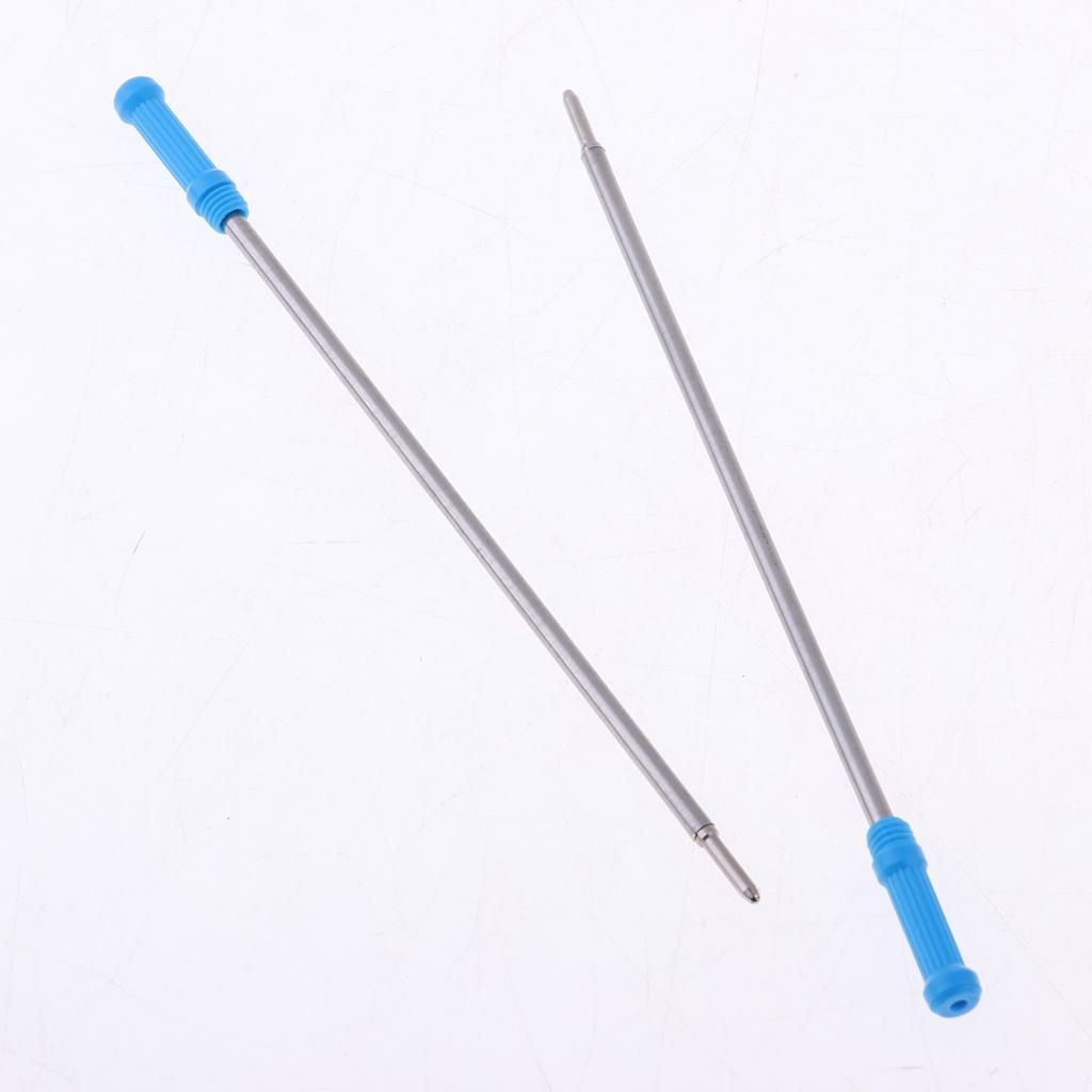 Lot/50pcs Metal Rollerball  Pen Refill International Standard Ink Blue