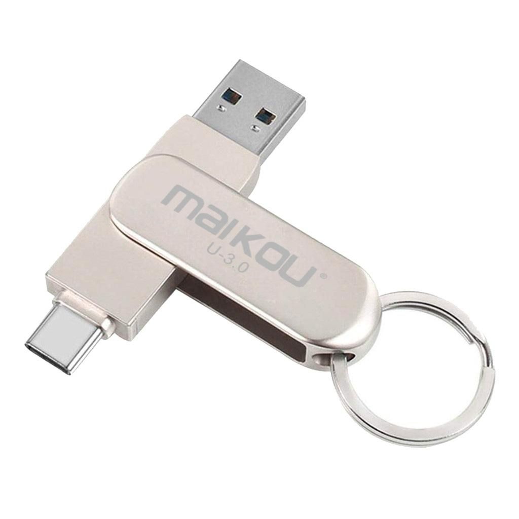 128GB OTG Flash Drive 3 In 1 (/Micro USB/USB 3.0)