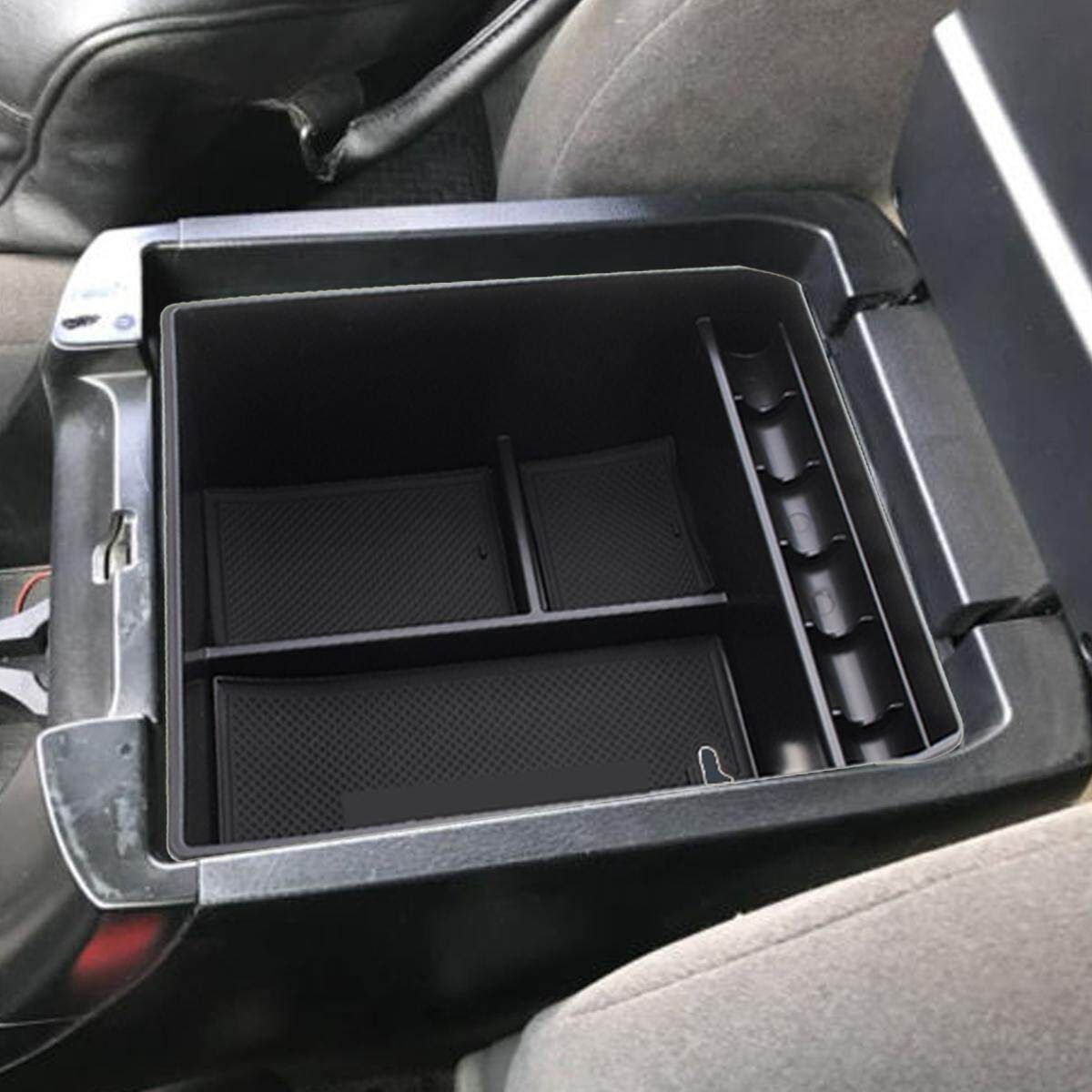 Fit For 2004 - 2009 Toyota Land Cruiser Prado Armrest Storage Box Console Bin