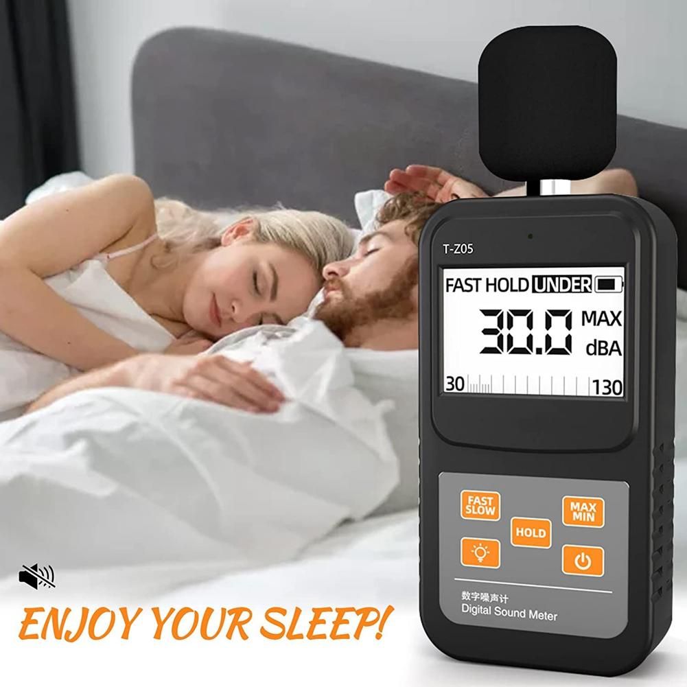 Digital Sound Level Meter Handheld SPL Meter,30-130