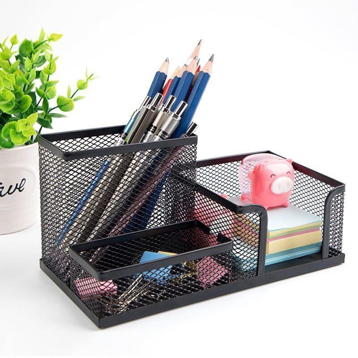 Pen Holder Desk Organizer Organizer Pen Barrel Pencil
