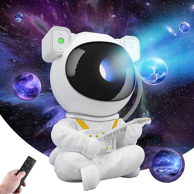 Astronaut Starry Sky Galaxy Stars Projector Lamp Night Light