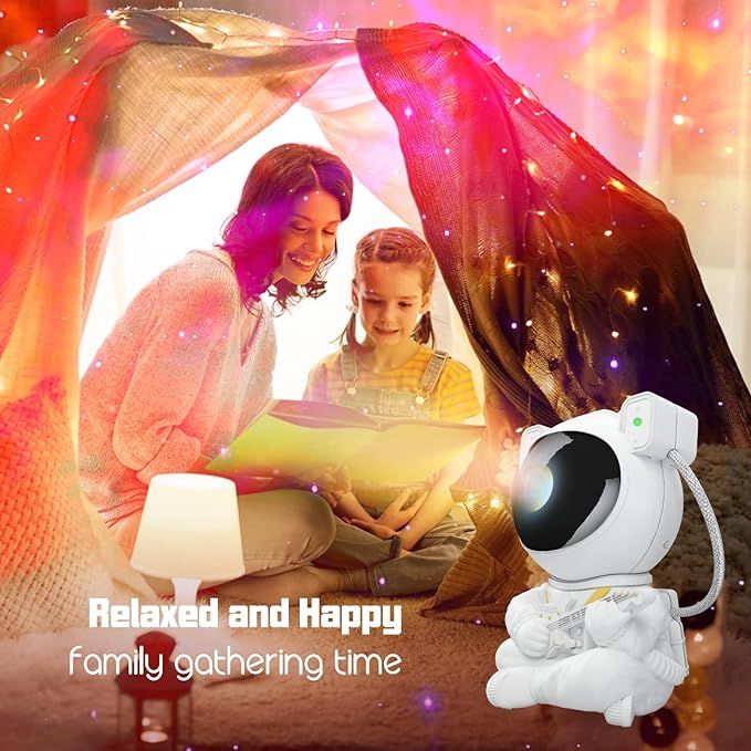 Astronaut Starry Sky Galaxy Stars Projector Lamp Night Light