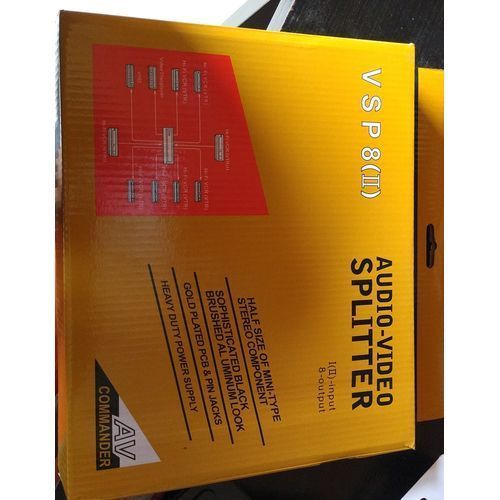 8 Ways Av Splitter (1in Out8)
