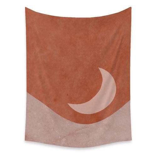 150*200CM Pink Moon Night Tapestry Wall Hanging Bohemian Celestial Wall Tapestry Hippie Wall Carpets Dorm Decor Boho Home Decoration