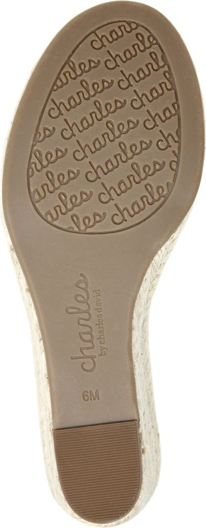 Charles David Nyah Espadrille Wedge Sandal