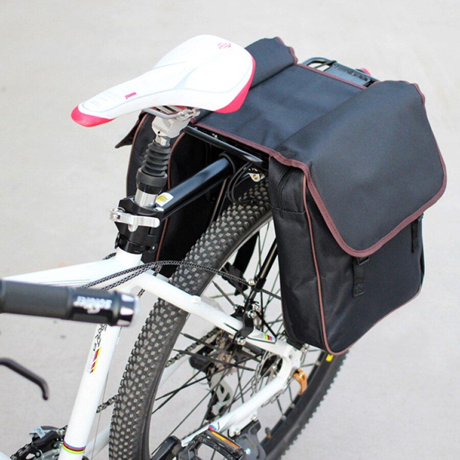 MTB Bicycle Carrier Bag Rear Rack Bike Trunk Bag Luggage Pannier Back Seat Double Side Cycling Bycicle Bag