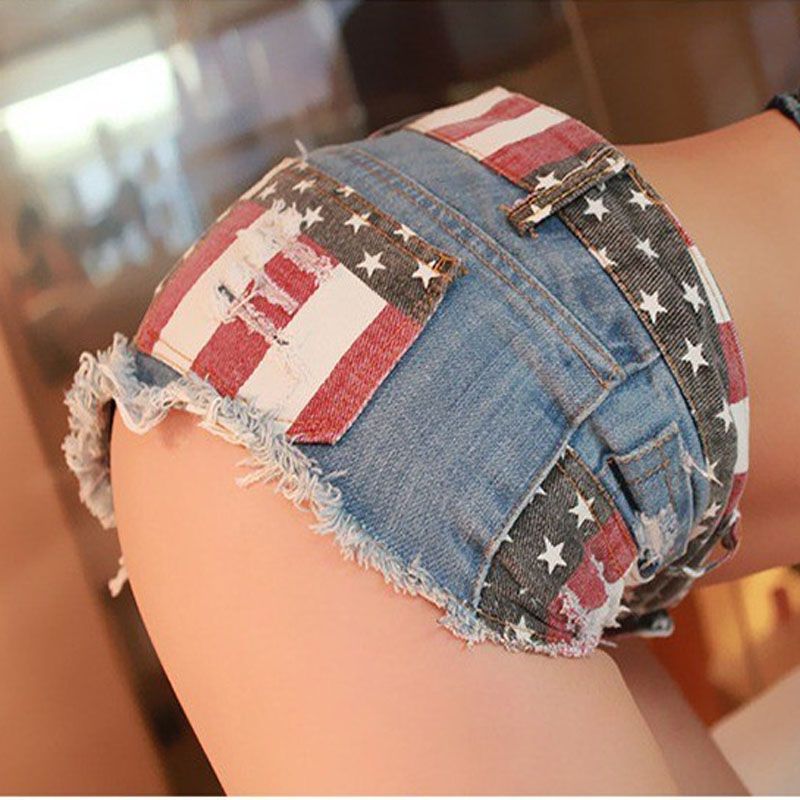 1 Pcs Woman Hole Shorts Summer Pure Cotton Broken Hole