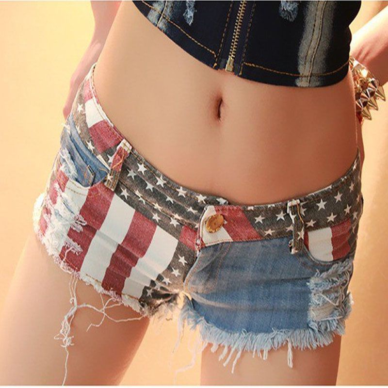 1 Pcs Woman Hole Shorts Summer Pure Cotton Broken Hole