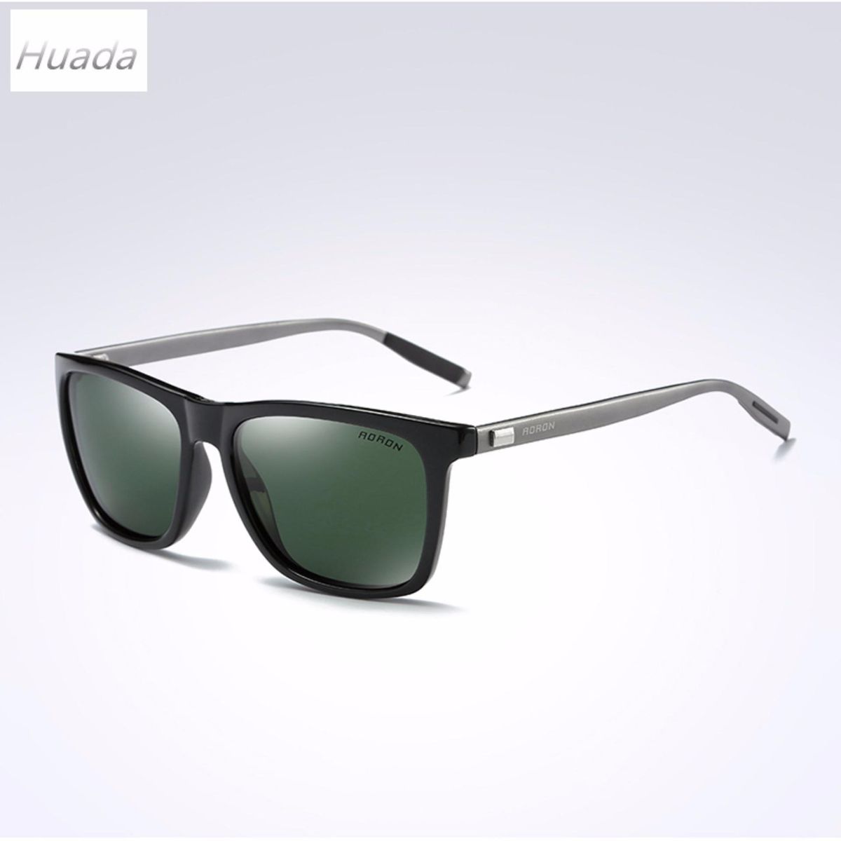 Brand Unisex Retro Aluminum+TR90 Sunglasses Polarized Lens Vintage Eyewear Accessories Sun Glasses For Men/Women 6108（Green）    CUIII