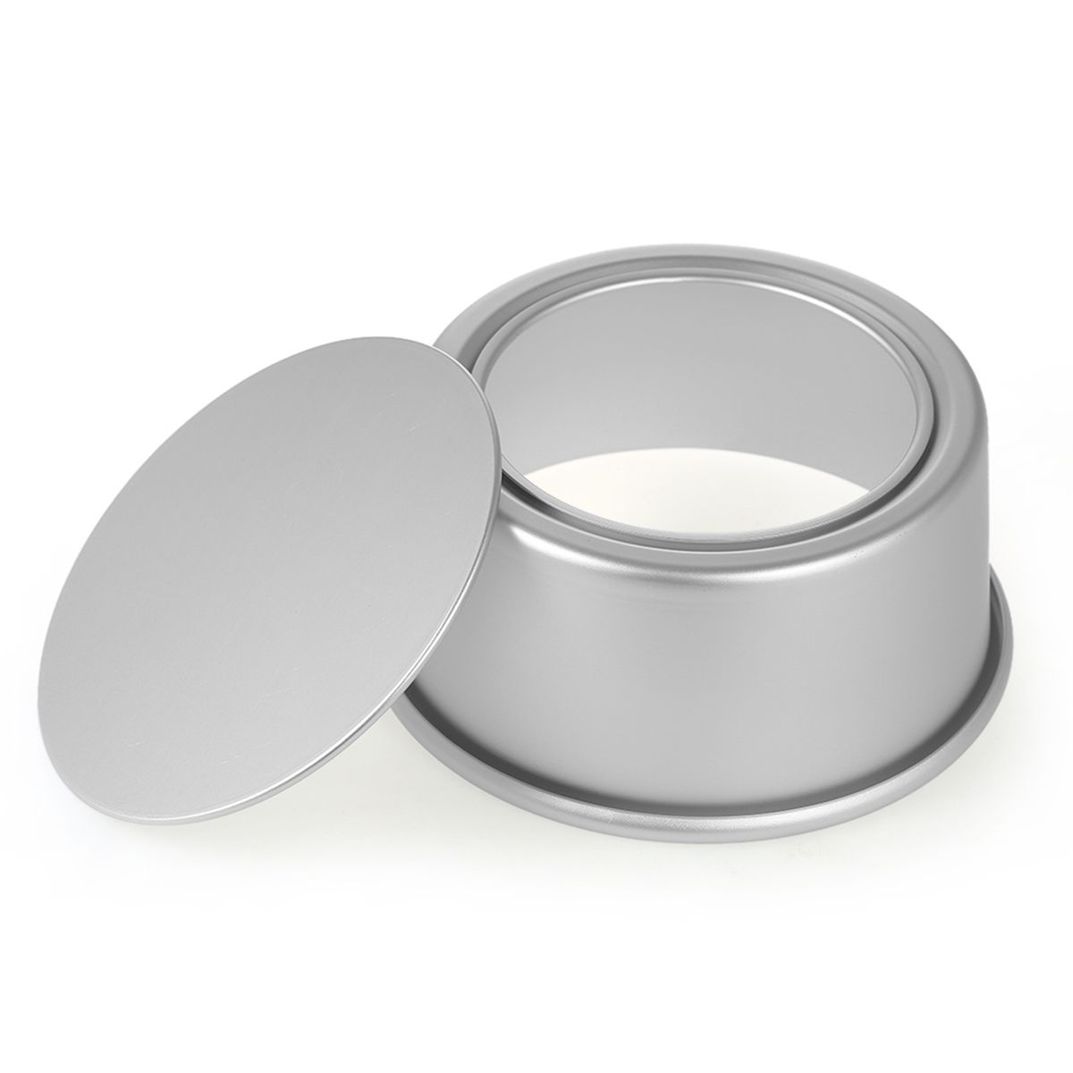 5pcs/set Aluminum Alloy Round Cake Mould Chiffon Cake Baking