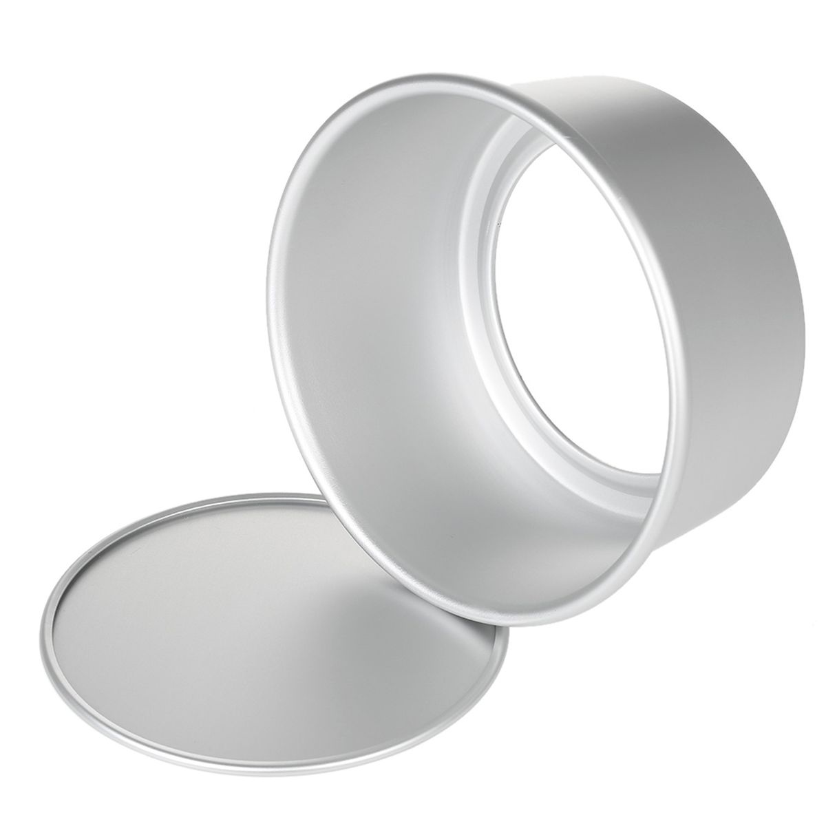 5pcs/set Aluminum Alloy Round Cake Mould Chiffon Cake Baking