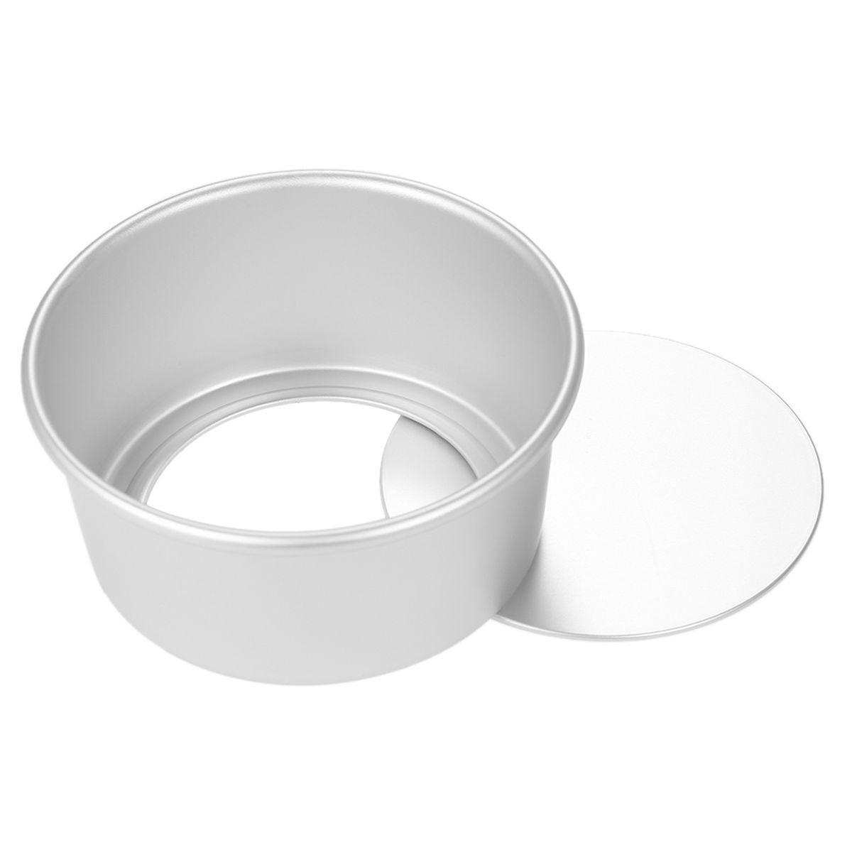 5pcs/set Aluminum Alloy Round Cake Mould Chiffon Cake Baking