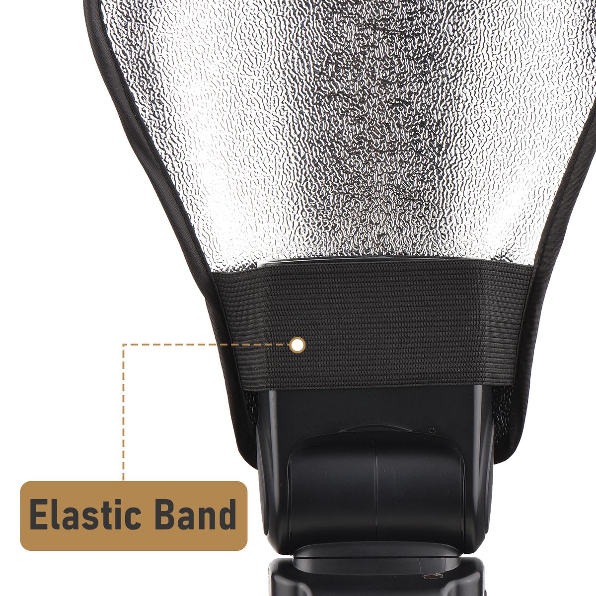 Portable Universal Camera Flash Reflector Speedlite Bounce