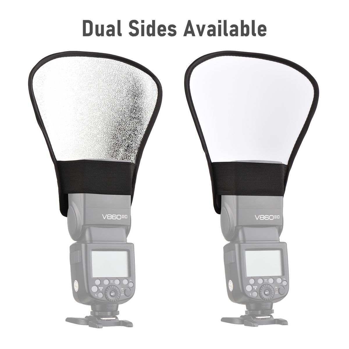 Portable Universal Camera Flash Reflector Speedlite Bounce