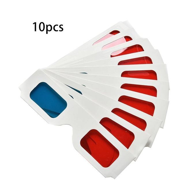 Men And Women Paper Frame 3D Gl Es 3D Stereo Gl Es Red And Blue 3D Gl Es-red Blue-10p S