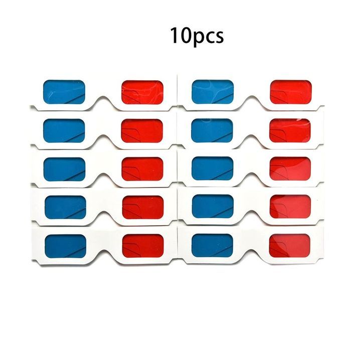 Men And Women Paper Frame 3D Gl Es 3D Stereo Gl Es Red And Blue 3D Gl Es-red Blue-10p S