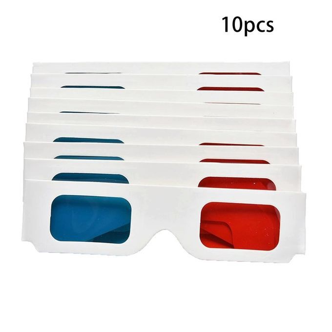 Men And Women Paper Frame 3D Gl Es 3D Stereo Gl Es Red And Blue 3D Gl Es-red Blue-10p S