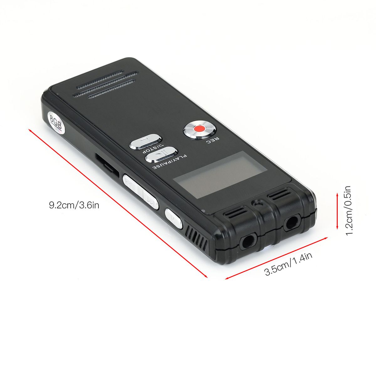 8GB Digital Voice Recorder Voice Activated Recorder MP3