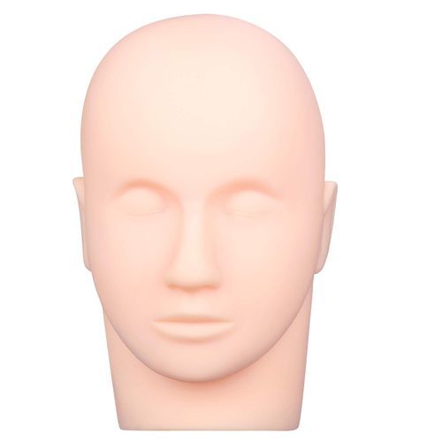 Silicone Training Dummy Head Make Up Lash Training