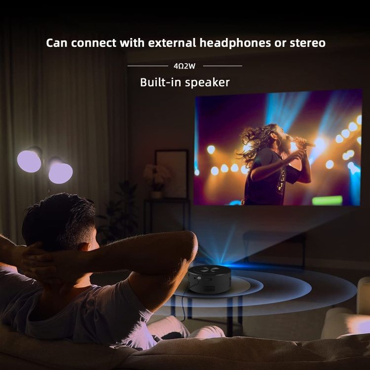 YT200 LED HD Mini Projector