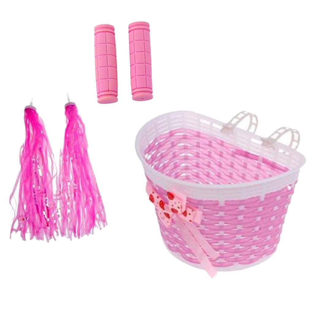 Kids Children Girls Bicycle Bike Handlebar Sparkle Tassels