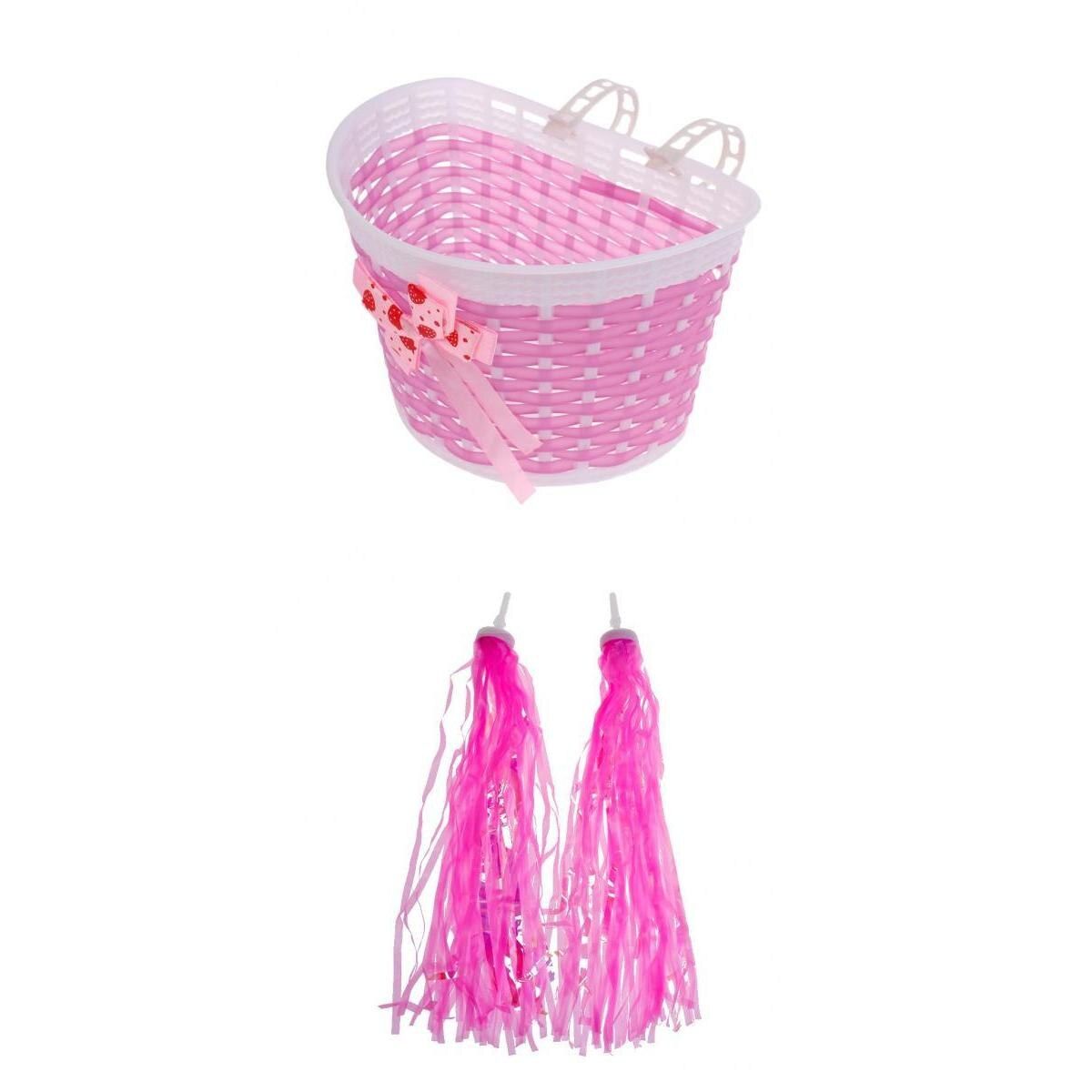Kids Children Girls Bicycle Bike Handlebar Sparkle Tassels