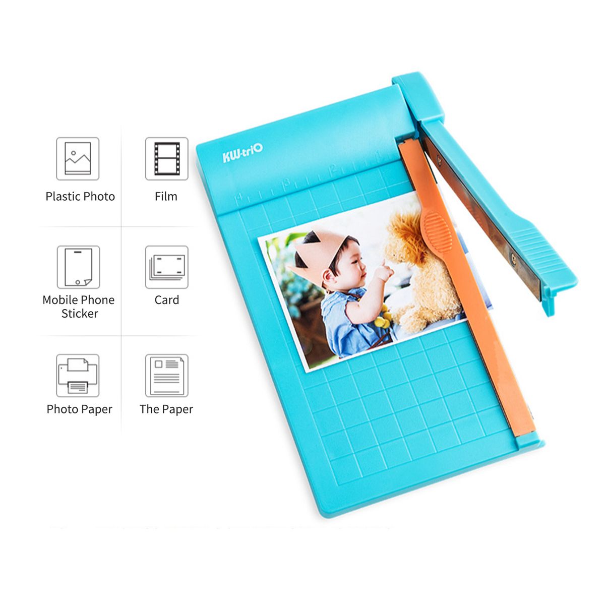 KW-triO Mini Paper Trimmer Guillotine Cutter 6 Inch (160mm)